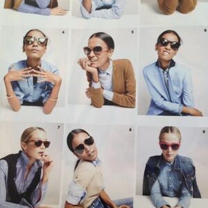 NWT J Crew Sam Sunglasses